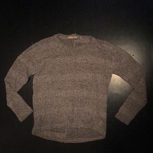 Vintage Havana sweater with black zipper